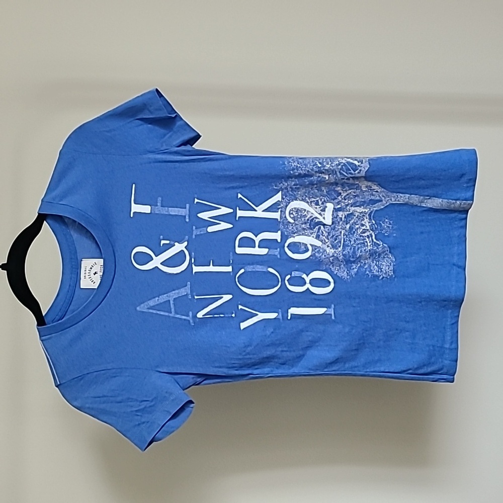Abercrombie and Fitch t-shirt sz M blue